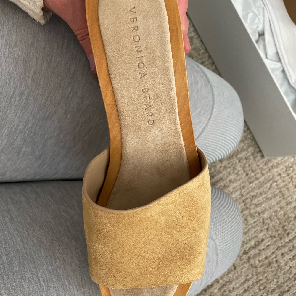 Elevate a look with these new Veronica Beard mule sandals. - Picture 3 of 4